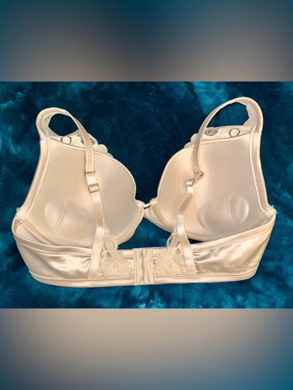 Aerie Real Power Plunge Push Up New Blooms Lace Bra. Size 38C - Picture 2 of 5